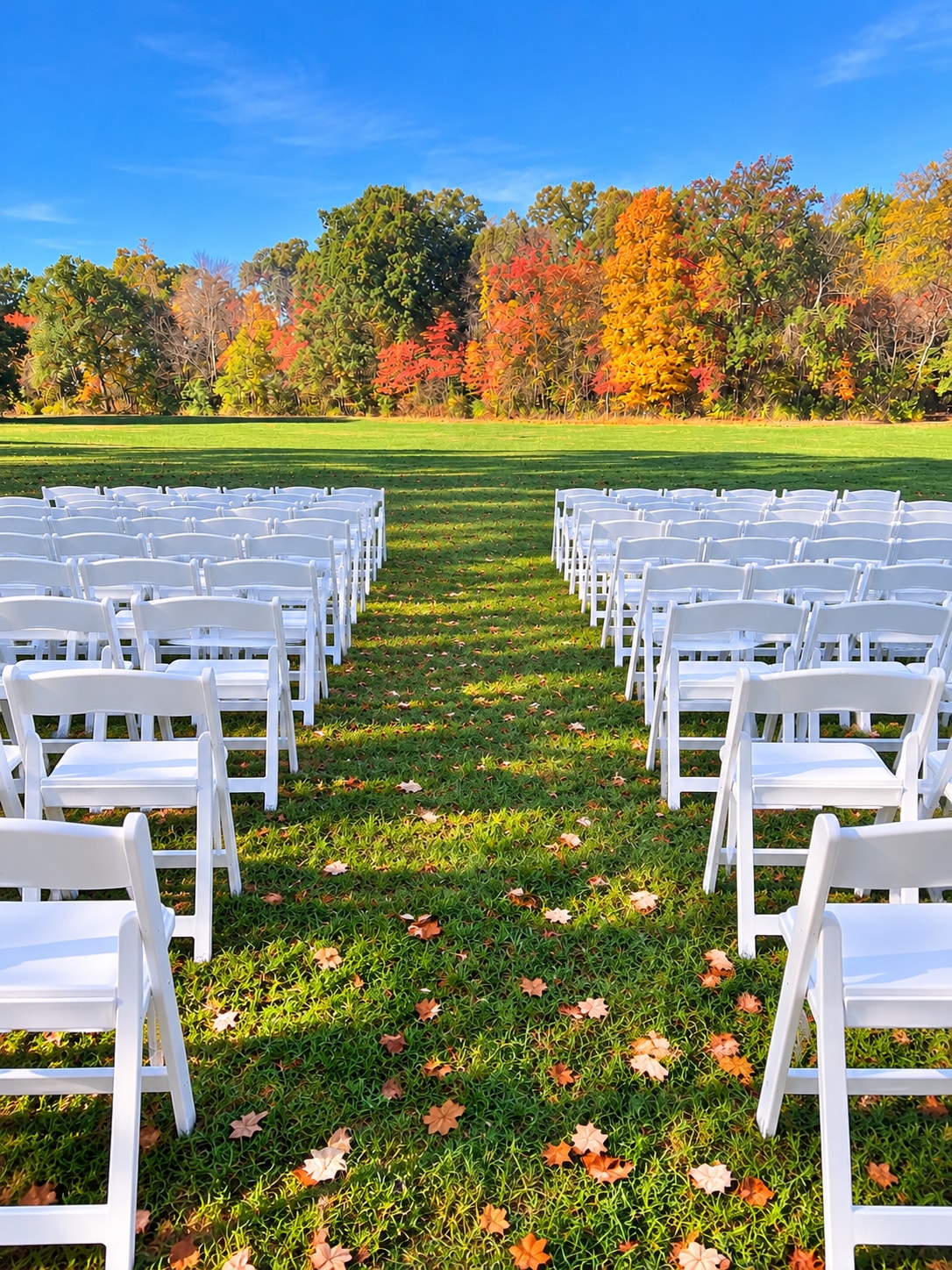 Autumn Outdoor Ceremony